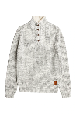 MAGLIA BOULEVARD DEL PLAGES UPD LIGHT GREY HEATER